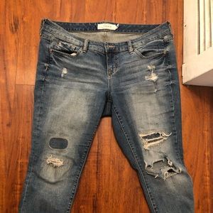 Girlfriend distressed jeans by torrid